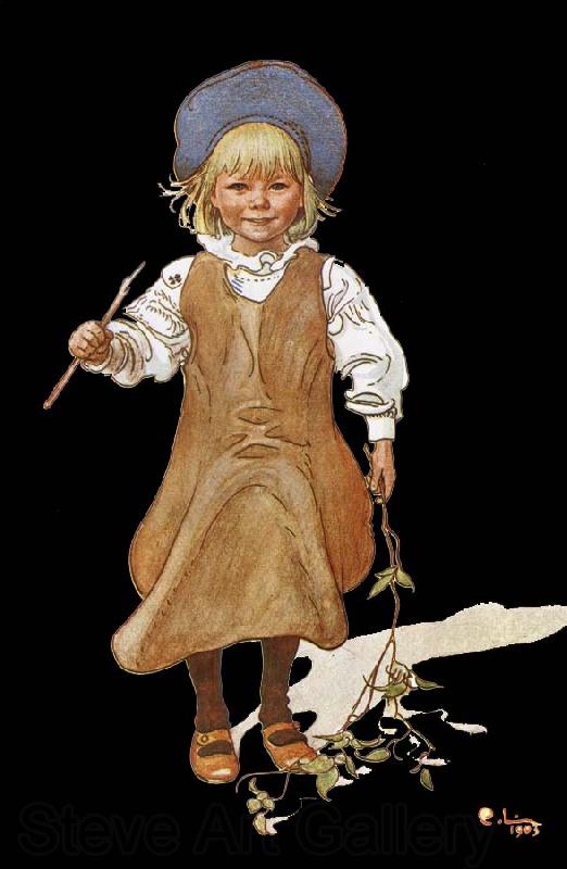 Carl Larsson Esbjorn fishing Germany oil painting art